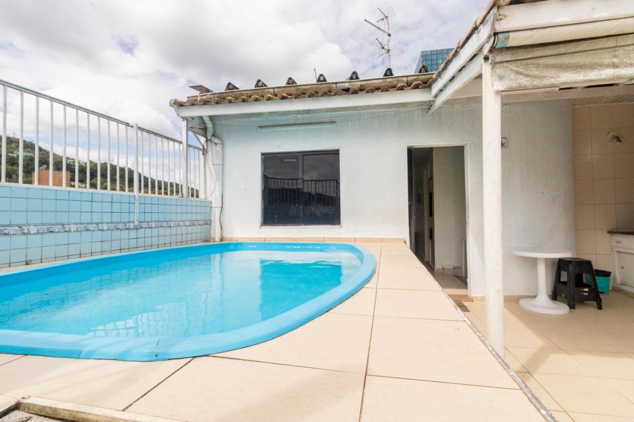 شقة Cobertura Duplex C/Piscina Privativa,Praia Enseada غوارويا المظهر الخارجي الصورة