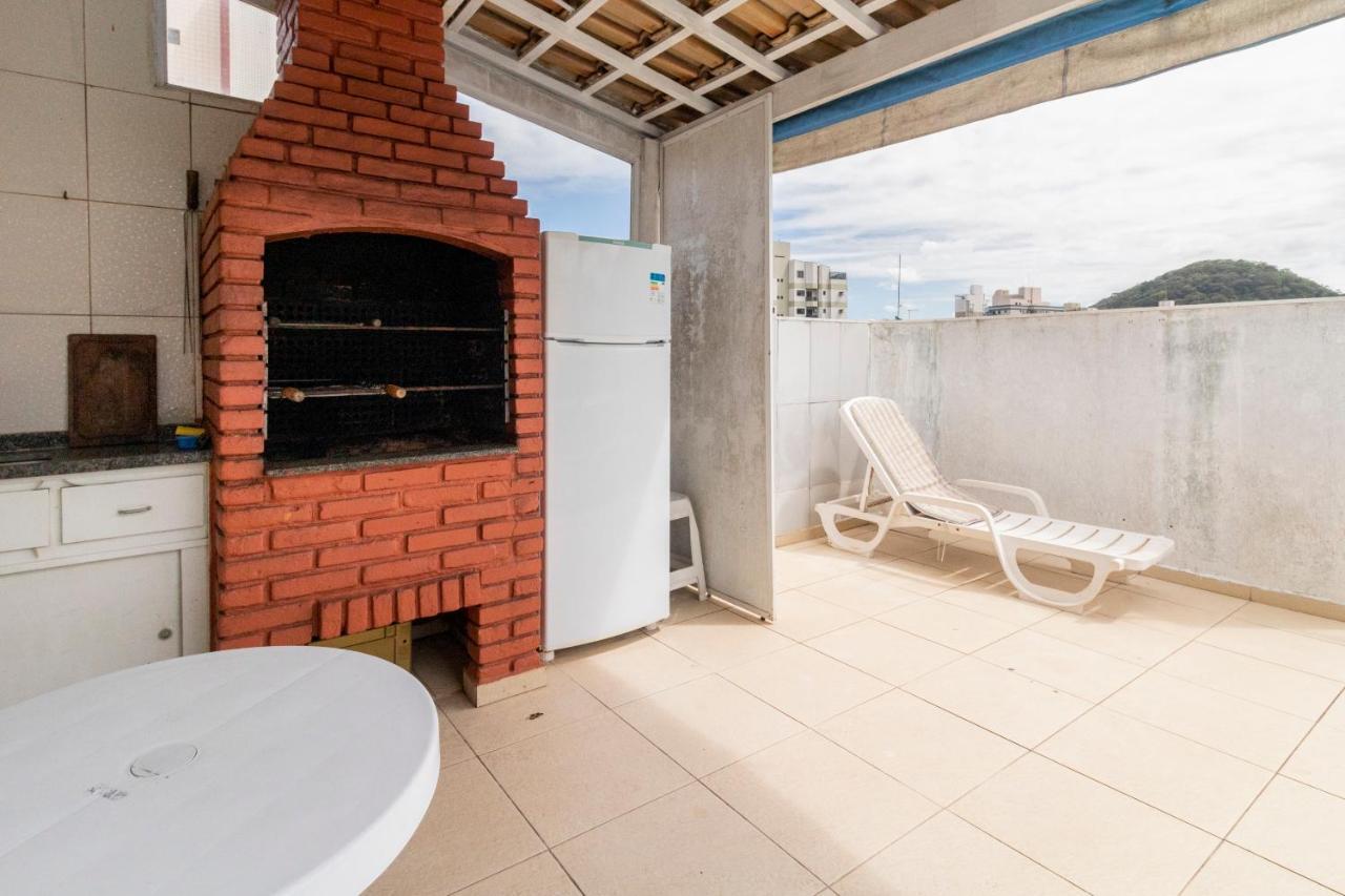 شقة Cobertura Duplex C/Piscina Privativa,Praia Enseada غوارويا المظهر الخارجي الصورة