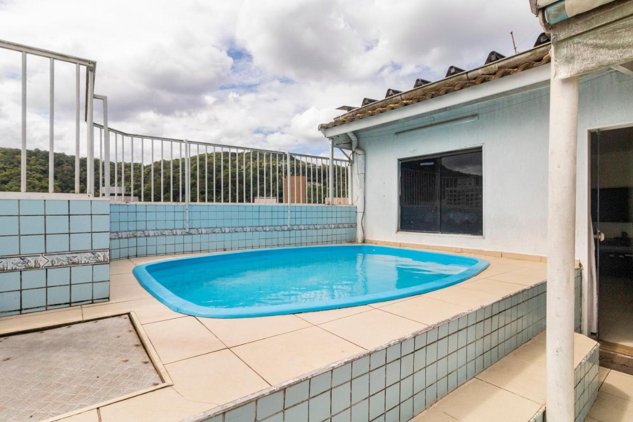 شقة Cobertura Duplex C/Piscina Privativa,Praia Enseada غوارويا المظهر الخارجي الصورة